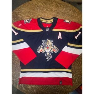Adidas Authentic Florida Panthers Huberdeau Reverse Retro 1.0 Jersey Sz 56